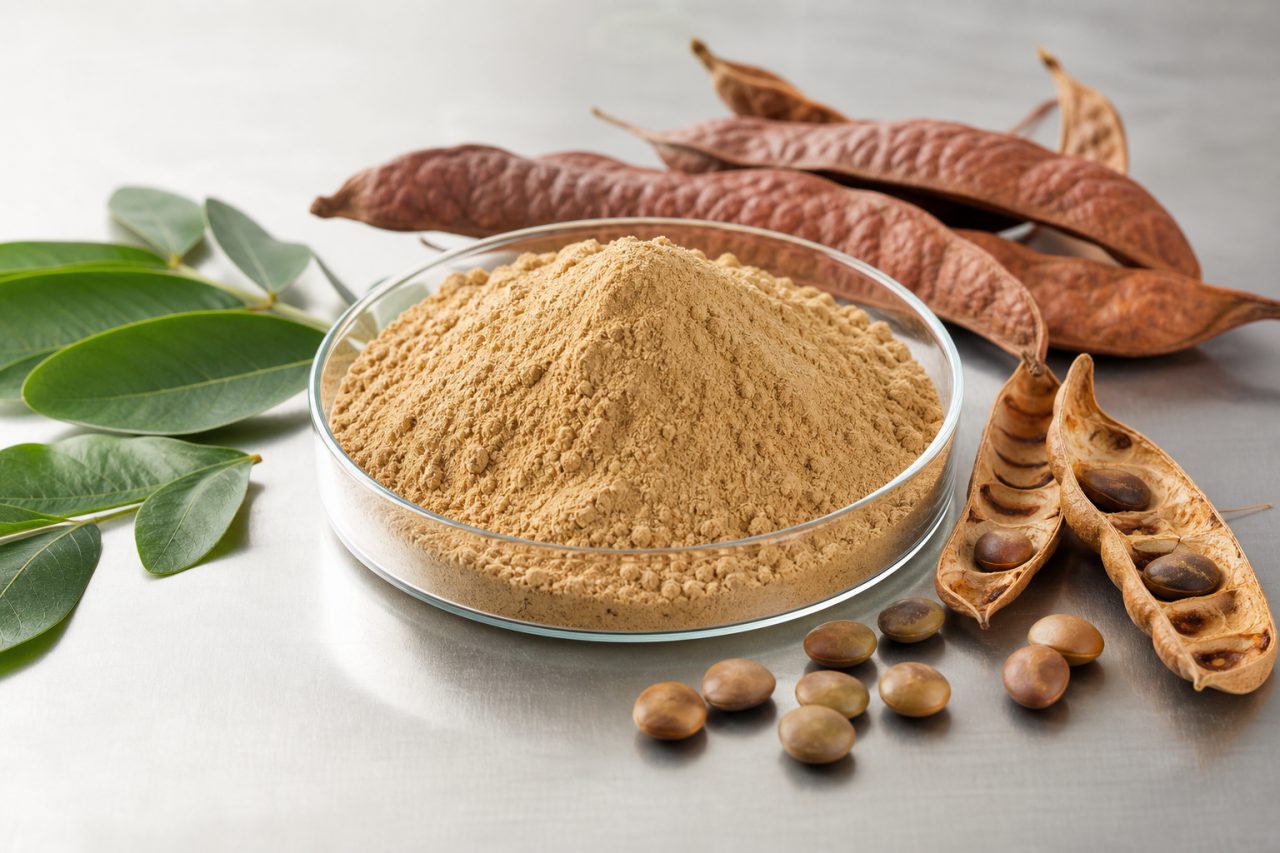Farinha de tara industrial em apresentação de produto